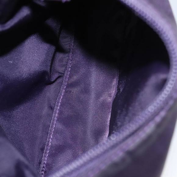 PRADA Hand Bag Nylon Purple Auth 104018 - Picture 11 of 16